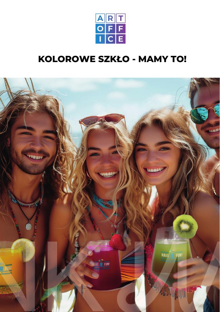 Okładka katalogu Kolorowe szkło